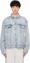 Ksubi Blue Oh G Denim Jacket In Denim