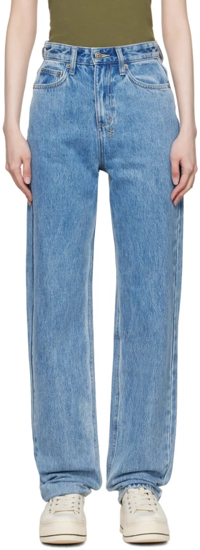 Ksubi Blue Playback Authentik Jeans In Denim