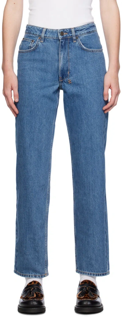 Ksubi Blue Playback Jeans In Denim