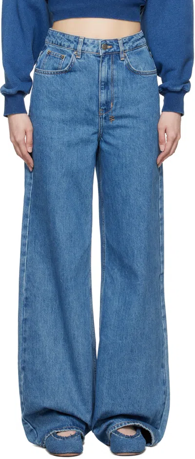Ksubi Blue Strider Heritage Jeans In Denim