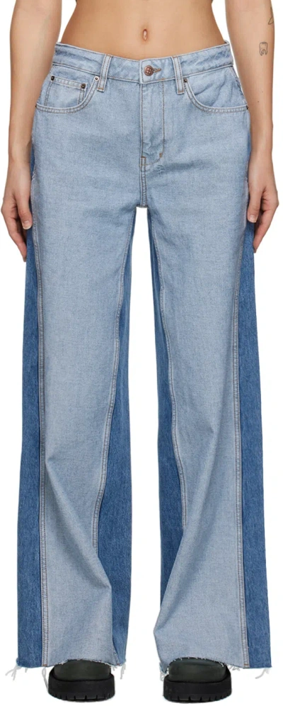 Ksubi Blue Swinger Recreate Jeans In Denim