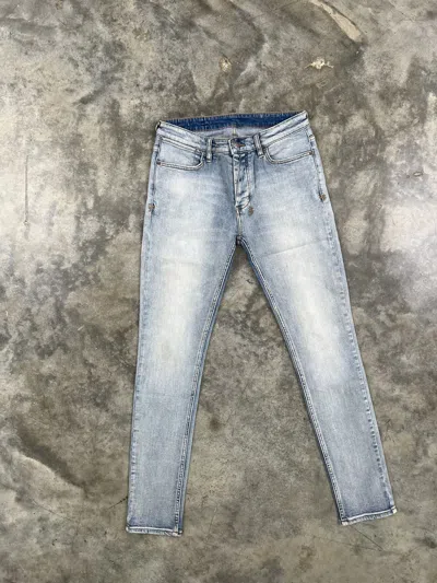 Pre-owned Ksubi Blue Van Winkle Denim Jeans Sz. 32 Chitch Wolf