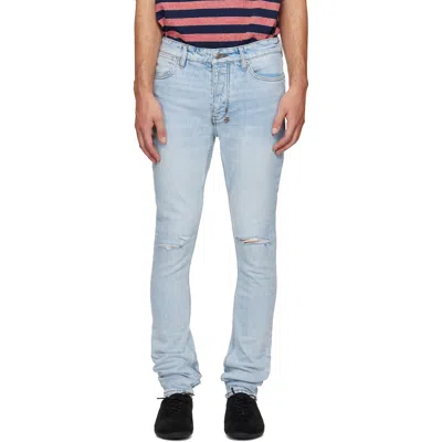 Ksubi Blue Van Winkle Krystal Jeans In Denim