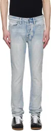 Ksubi Blue Van Winkle Legacy Plus Jeans In Denim