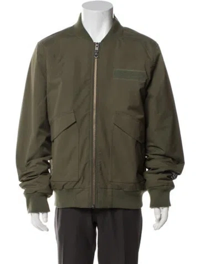Pre-owned Ksubi Bomber Jacket In Green