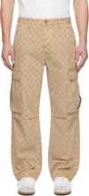 Ksubi Box Fugitive Cargo Pants In Nude