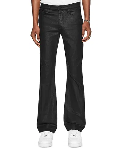 Ksubi Bronko Wax Cotton Bootcut Fit 32 Jeans In Black