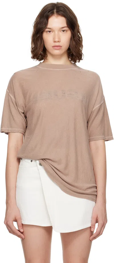 Ksubi ブラウン Reverse It Oh G S/s Tシャツ In Brown