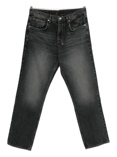 Ksubi Button-fastening Jeans In Black