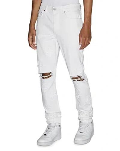 Ksubi Chitch Arktik Kraftwerk Slim Fit Jeans In White