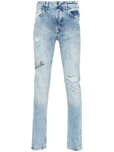 Ksubi Chitch Autograph Slim-fit Jeans In Blue