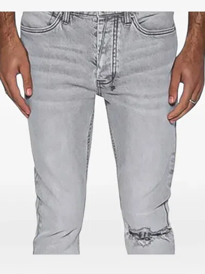 Ksubi Chitch Distressed Jeans In Gray