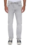 Ksubi Chitch Jupiter Skrawl Slim Tapered Leg Jeans In Gray