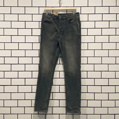 Pre-owned Ksubi Chitch Monokrome Jeans Grey In Gray