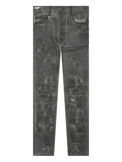 Ksubi Chitch Oil Slick Repair Jeans In Gray