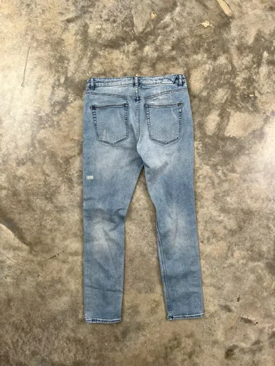 Pre-owned Ksubi Chitch Philly Blue Denim Jeans Sz. 34
