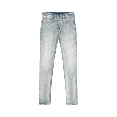 Pre-owned Ksubi Chitch Slim Tapered Jean 'stairway' | Blue | Men's Size 34