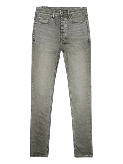 Ksubi Chitch Surplus Straight-leg Jeans In Gray