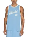 Ksubi Blue Clubhouse Pick Up Tank Top In Blue