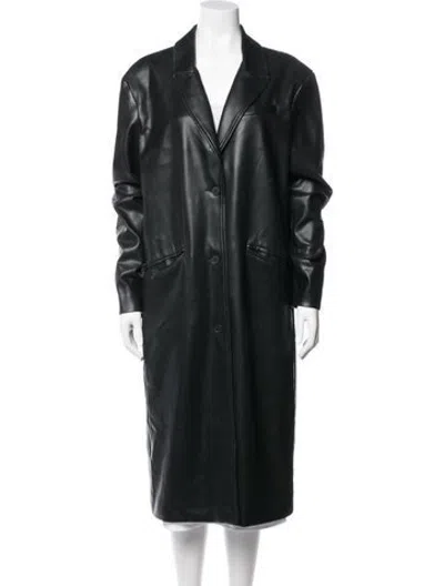 Pre-owned Ksubi Coat In Black