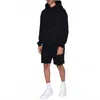 Ksubi Comfortable Trak Short In Jet Black In Black