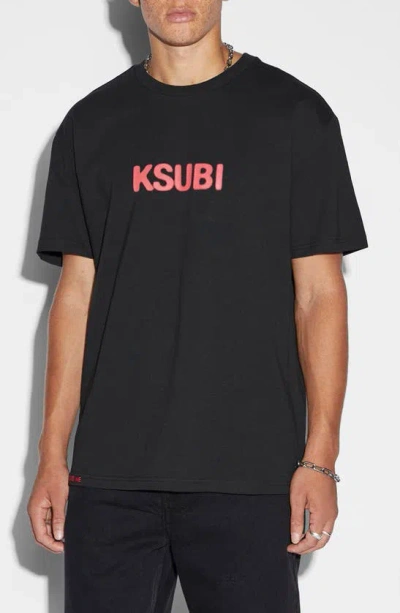 Ksubi Conspiracy Biggie Cotton Graphic T-shirt In Black