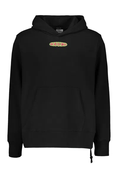 Ksubi Cotton Hoodie In Black