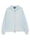 Ksubi Intruder Ekcess Oversize Zip Hoodie In Blue