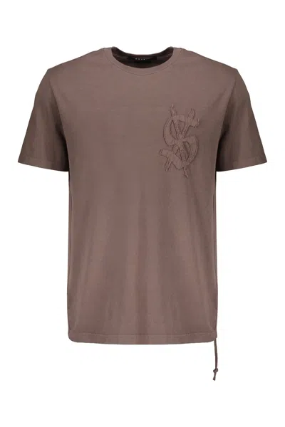 Ksubi Cotton T-shirt In Brown