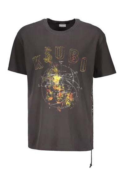 Ksubi Cotton T-shirt In Brown