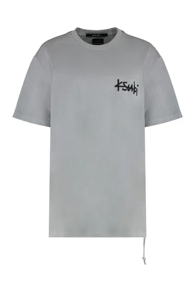 Ksubi Cotton T-shirt In Gray