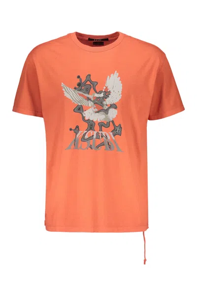 Ksubi Cotton T-shirt In Orange