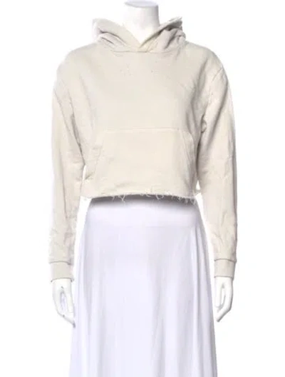 Pre-owned Ksubi Crew Neck Long Sleeve Hoodie In Gray