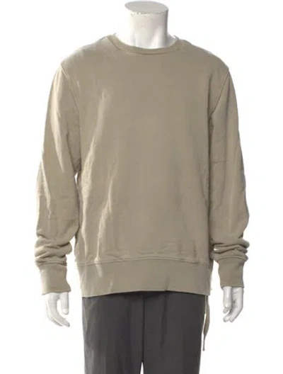 Pre-owned Ksubi Crew Neck Long Sleeve Pullover In Neutral