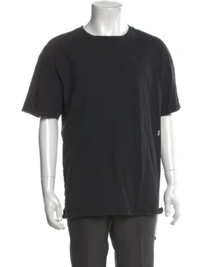 Pre-owned Ksubi Crew Neck Short Sleeve T-shirt In Black