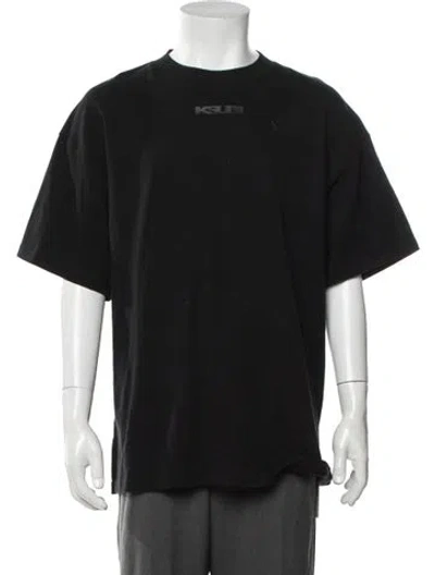 Pre-owned Ksubi Crew Neck Short Sleeve T-shirt In Black
