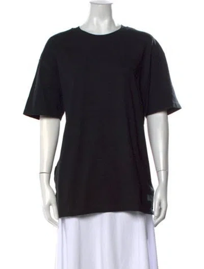 Pre-owned Ksubi Crew Neck Short Sleeve T-shirt In Black