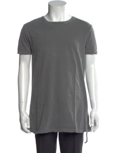 Pre-owned Ksubi Crew Neck Short Sleeve T-shirt In Gray