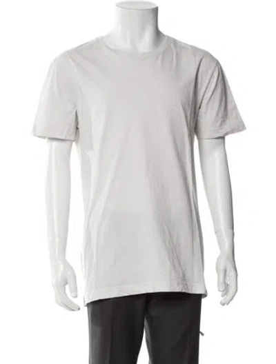 Pre-owned Ksubi Crew Neck Short Sleeve T-shirt In Neutral