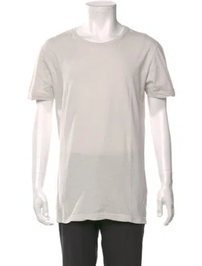 Pre-owned Ksubi Crew Neck Short Sleeve T-shirt In Neutral