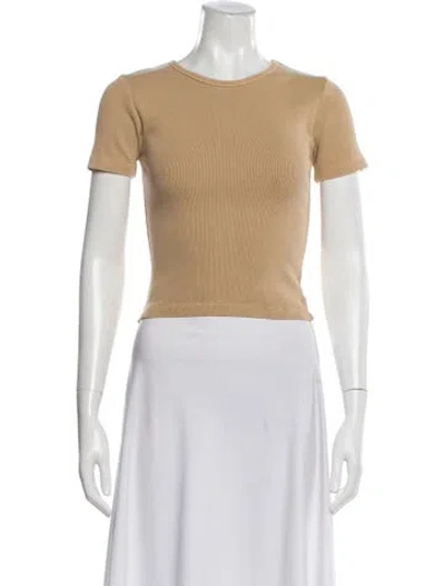 Pre-owned Ksubi Crew Neck Short Sleeve T-shirt In Neutral