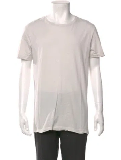 Pre-owned Ksubi Crew Neck Short Sleeve T-shirt In Neutral