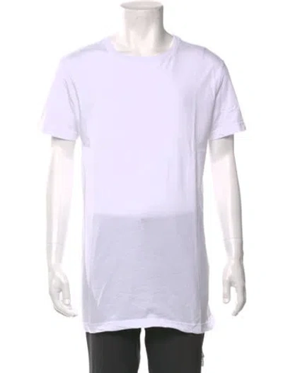 Pre-owned Ksubi Crew Neck Short Sleeve T-shirt In White