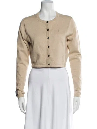 Pre-owned Ksubi Crew Neck Sweater In Neutral