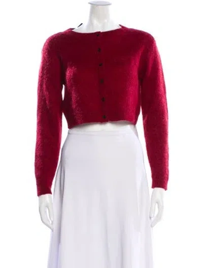 Pre-owned Ksubi Crew Neck Sweater In Red