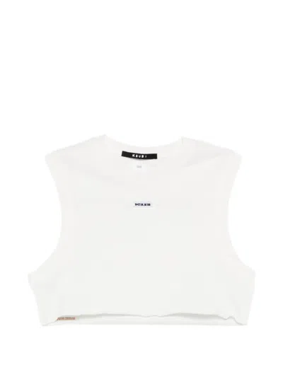 Ksubi Crew-neck Tank Top In White