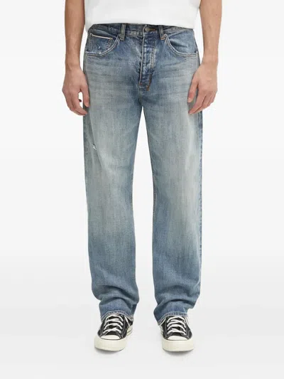 Ksubi Cross-stitch Jeans In Blue