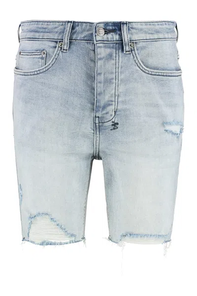 KSUBI DENIM BERMUDA SHORTS