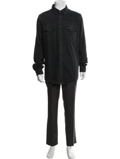 Pre-owned Ksubi Denim Jacket In Black