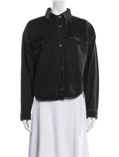Pre-owned Ksubi Denim Jacket In Black/grey